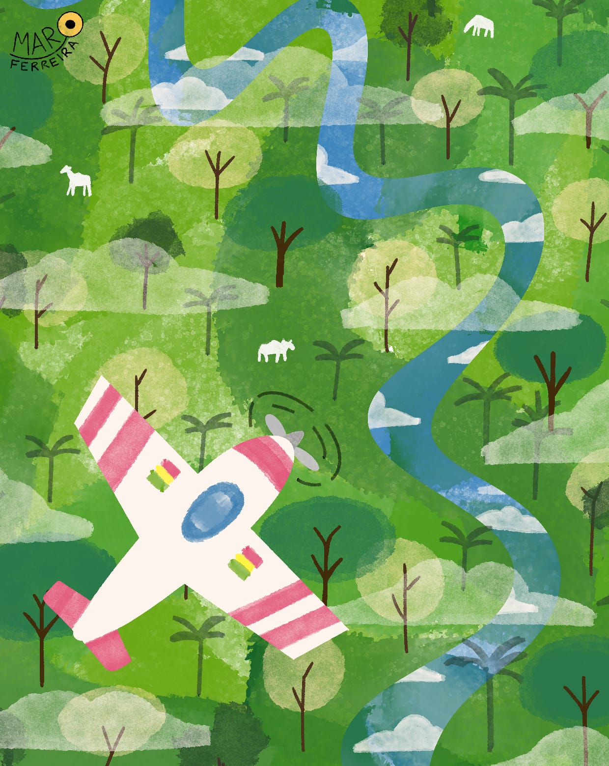 Ilustración de Mariana Ferreira®